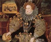 george gower queen elizabeth i by oil painting artist